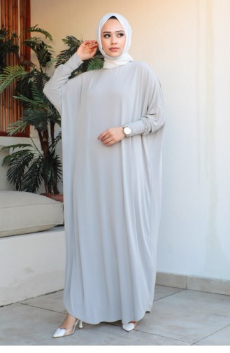 Casual Jurk Met Vleermuismouwen Stone 2045MG.TAS