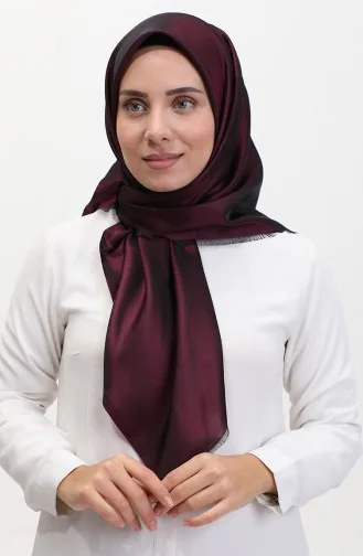 Plain Scarf 1266-75 Plum 1266-75