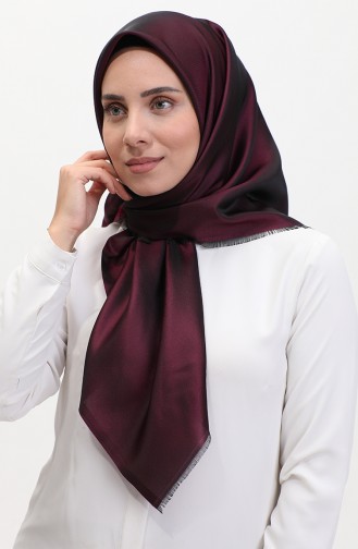 Plain Scarf 1266-75 Plum 1266-75