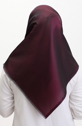 Plain Scarf 1266-75 Plum 1266-75