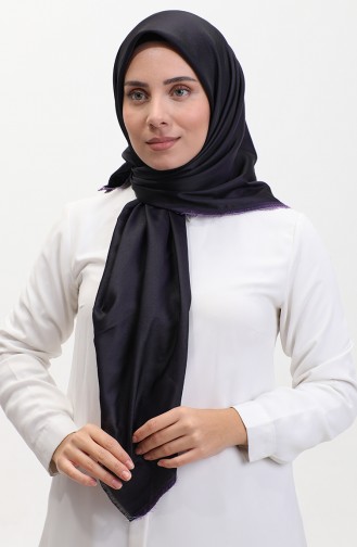 Plain Scarf 1266-80 Eggplant Purple 1266-80