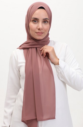Karaca Düz Şifon Şal 81048-03 Açık Tarçın