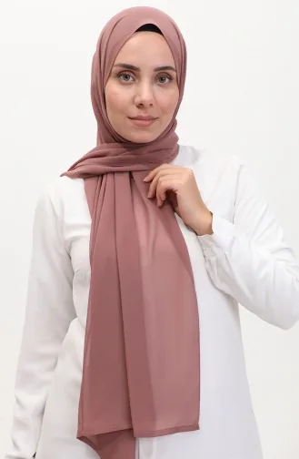 Karaca Châle Mousseline Uni 81048-03 Cannelle Claire 81048-03