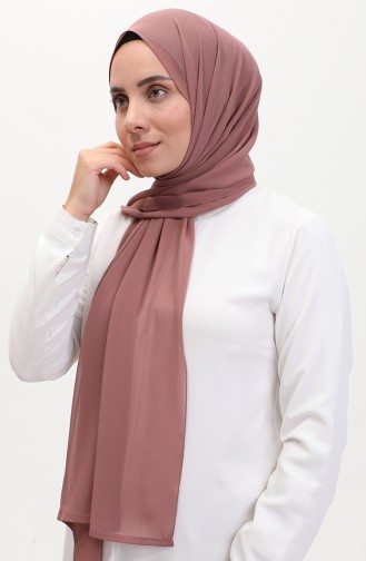 Karaca Düz Şifon Şal 81048-03 Açık Tarçın