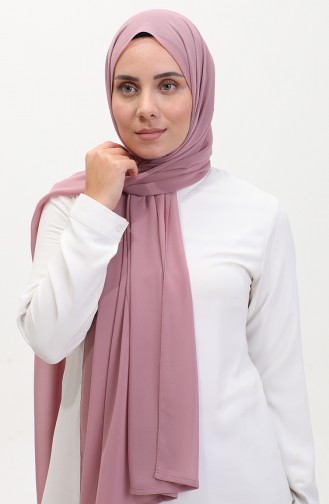 Karaca Plain Chiffon Schal 81048-04 Dunkles Puder 81048-04