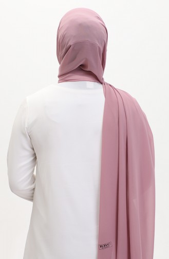 Karaca Plain Chiffon Schal 81048-04 Dunkles Puder 81048-04