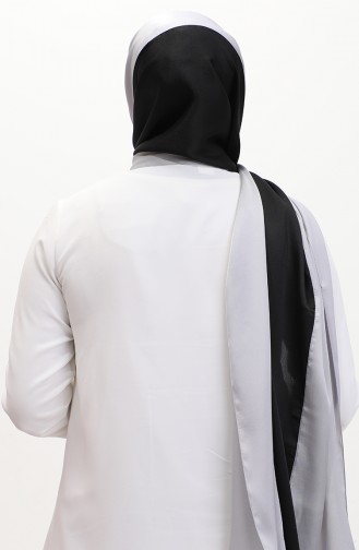 Karaca Châle Tricolore 81049-04 Gris Noir 81049-04