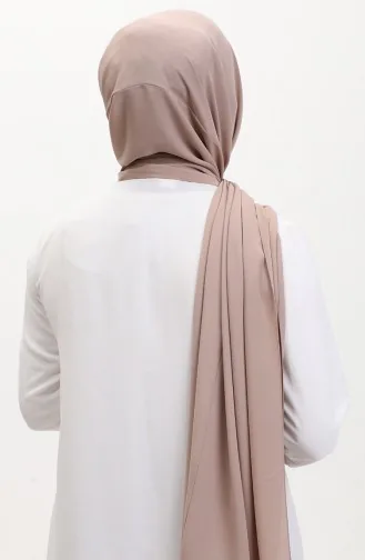Karaca Düz Şifon Şal 81048-08 Toprak