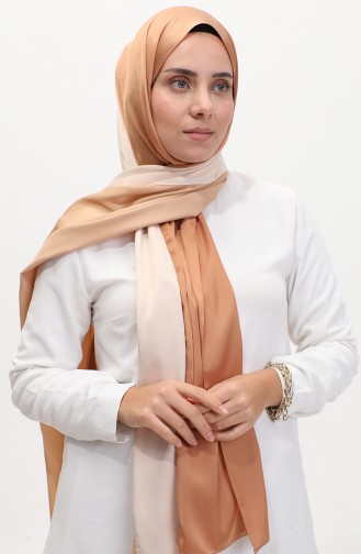 Karaca  Three-Colored Shawl 81049-08 Cream Gold 81049-08