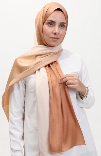 Karaca  Three-Colored Shawl 81049-08 Cream Gold 81049-08