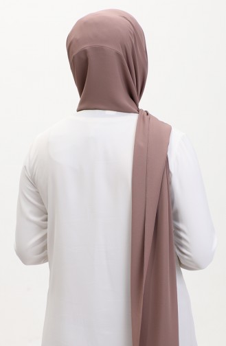 Karaca Plain Chiffon Schal 81048-09 Braun 81048-09