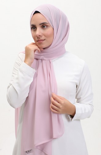 Karaca Uni-Chiffon-Schal 81048-12 Rosa 81048-12