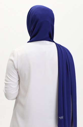 Karaca Düz Şifon Şal 81048-15 Saks 81048-15
