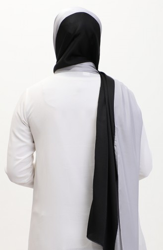 Karaca Tricolor Schal 81049-27 Silbergrau Schwarz 81049-27