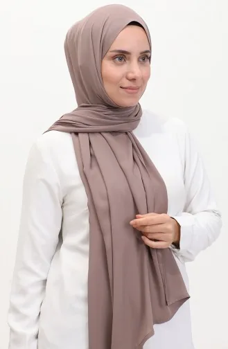 Karaca Plain Chiffon Schal 81048-34 Dark Earth 81048-34