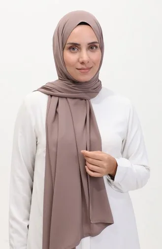 Karaca Plain Chiffon Schal 81048-34 Dark Earth 81048-34