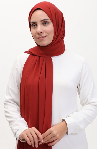 شال سادة كاراجا 81048-38 قرميدي 81048-38