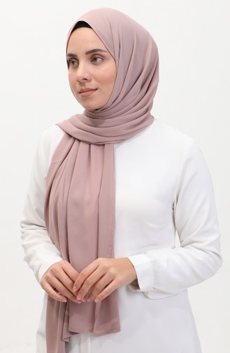 Karaca Effen Chiffon Sjaal 81048-40 Mink 81048-40