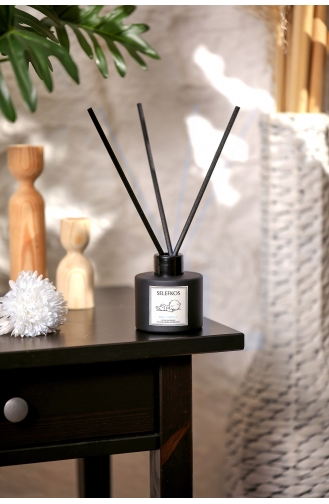 Parfum D`ambiance Végétalien Avec Bâton De Bambou Poudre Pour Bébé Parfumée 110 Ml SH0054-01 Coloré 0054-01