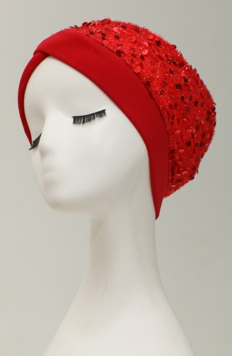 Bonnet Croisé 9013-03 Rouge 9013-03