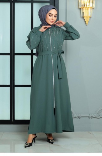 Abaya Détail Pierre Menthe 19161 14988
