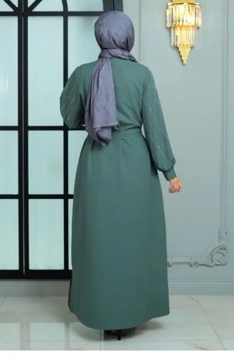 Abaya Détail Pierre Menthe 19161 14988