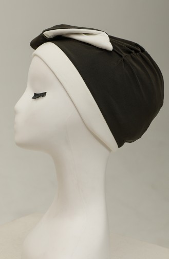 Khaki Praktischer Turban 9029-04