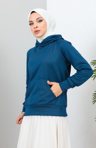 Çelik Sweatshirt 0151-01 İndigo