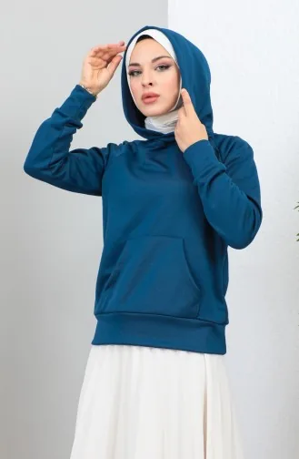 Çelik Sweatshirt 0151-01 İndigo