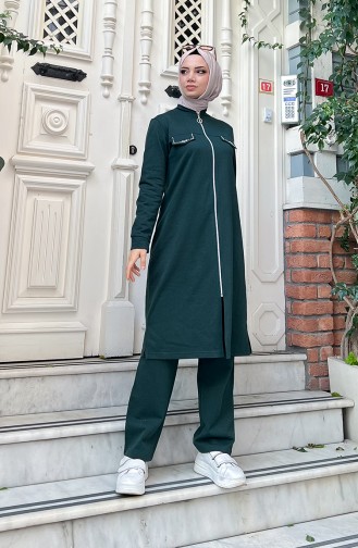 Pearl Tracksuit Set 03058-01 Nephti Green 03058-01