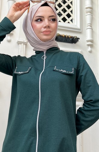 Pearl Tracksuit Set 03058-01 Nephti Green 03058-01