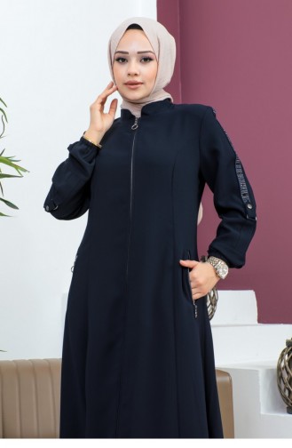 Abaya Met Mouwdetail Marineblauw 6106SMR.LCV