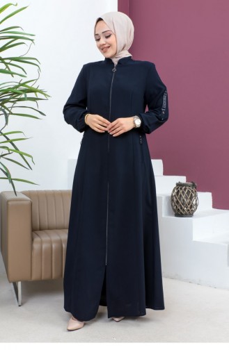 Abaya Met Mouwdetail Marineblauw 6106SMR.LCV