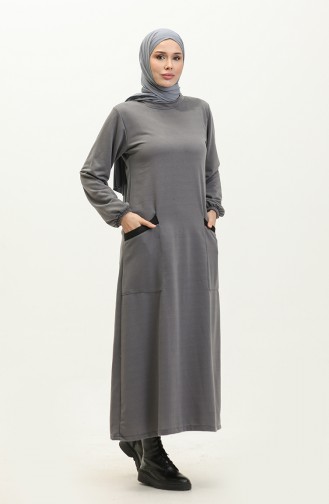 Two Thread Pocket Dress 0274-04 Anthracite 0274-04