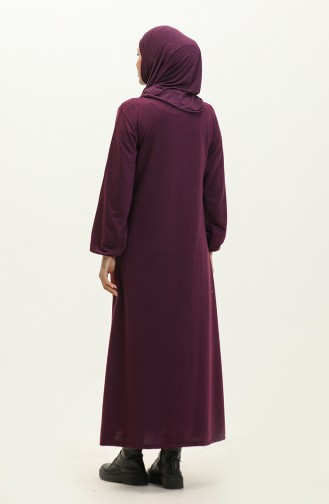 Two Thread Pocket Dress 0274-05 Purple 0274-05