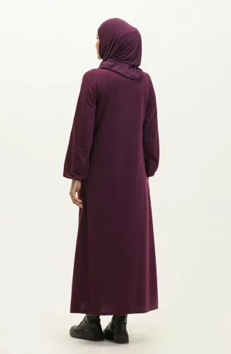 Robe Deux Fils Avec Poche 0274-05 Pourpre 0274-05