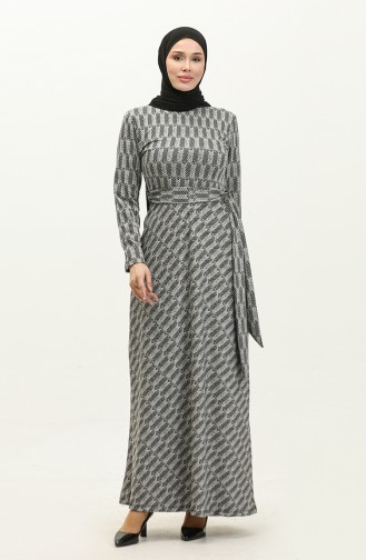 Virgo Pattern Dress 0149-01 Ecru 0149-01