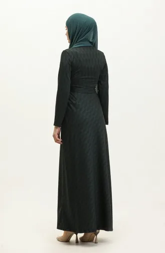 Robe Motif Vierge 0149-04 Khaki 0149-04