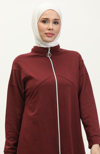 Trainingspak Met Ritssluiting 03063-08 Claret Red 03063-08