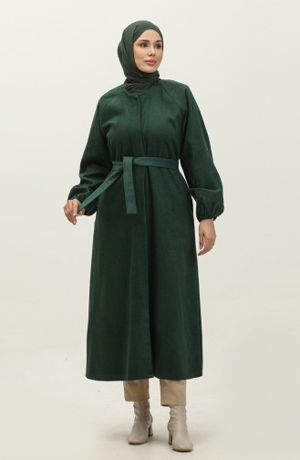 Hidden Button Cachet Coat 3200-03 Emerald Green 3200-03