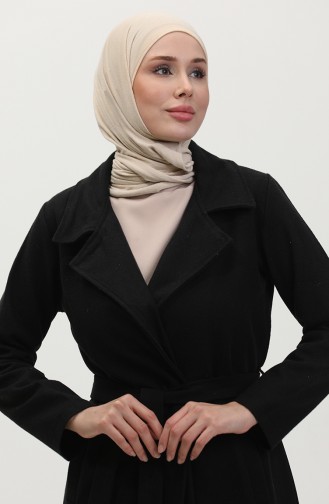 Double Breasted Collar Cachet Cape 5503-01 Black 5503-01