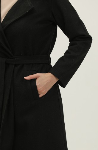 سترة جوخ ياقة كروزاية  5503-01 أسود 5503-01