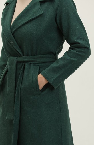 Double Breasted Collar Cachet Cape 5503-02 Emerald Green 5503-02