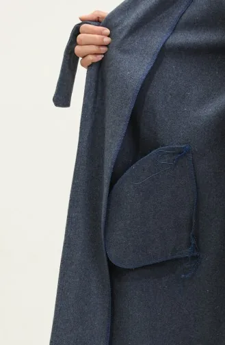 سترة جوخ ياقة كروازية  5503-04 انديجو 5503-04