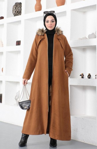 Manteau Style Bolero 0047A-04 Tan 0047A-04