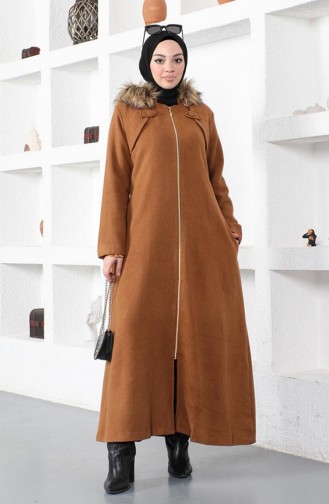 Manteau Style Bolero 0047A-04 Tan 0047A-04