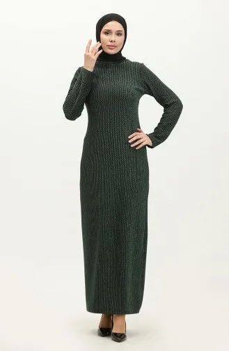 Glitzer-Bleistiftkleid 0148-01 Khaki 0148-01