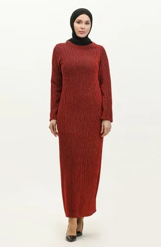 Robe Crayon A Paillettes 0148-02 Rouge 0148-02