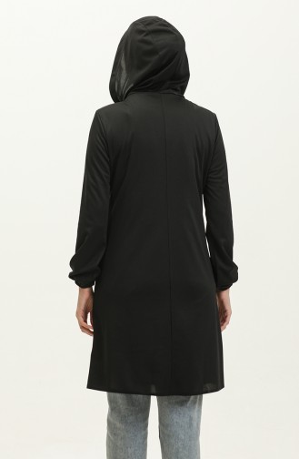 Hooded Tunic 1008-01 Black 1008-01
