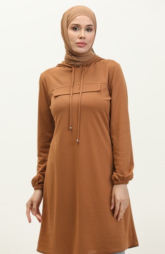 Hooded Tunic 1008-03 Tan 1008-03